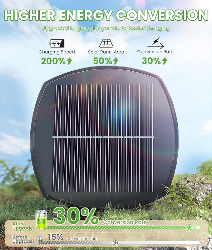 Bright Solar Pathway Lights Outdoor, 8 Pack Solar Powered Garden Lights - Image 3