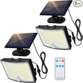Adiding Solar Outdoor Lights, 202 LEDs Flood Lights by Adiding