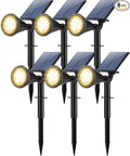 Solar Spot Lights Outdoor Waterproof 180° Adjustable Solar Powered Landscape by TadyrealSolarLights