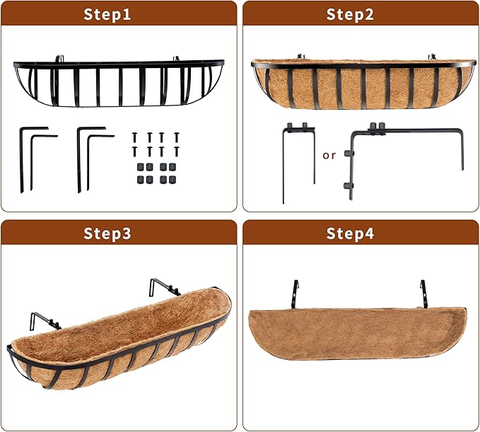 Y&M 4pcs 24 Inch Window Deck - Image 3