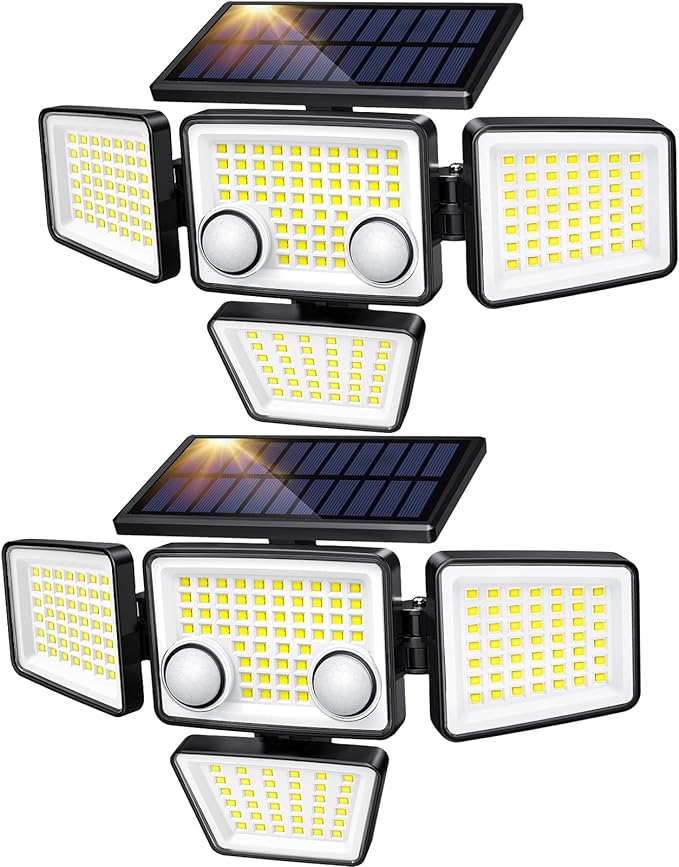 Solar Outdoor Lights by LYWALT