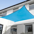 KANAGAWA 20'X22' Turquoise Mix Custom Size Sun Shade Sail Rectangle UV Block by KANAGAWA