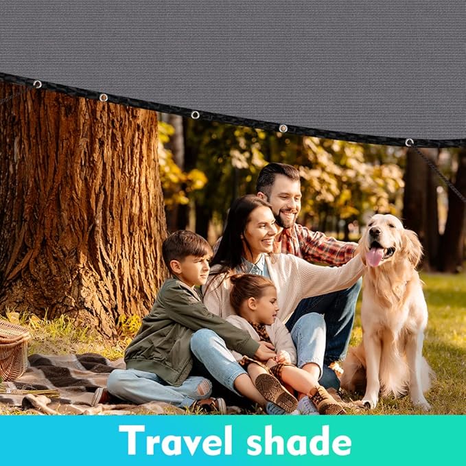 90% Shade Cloth Sun Shade Fabric Privacy Screen Shade Cover - Image 6