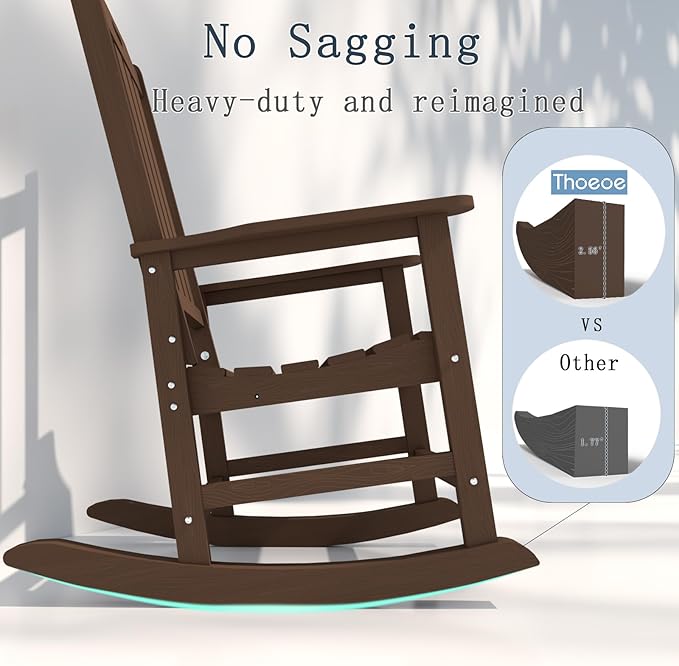 Oversized Rocking Chair, Outdoor Rocking Chair - Image 8