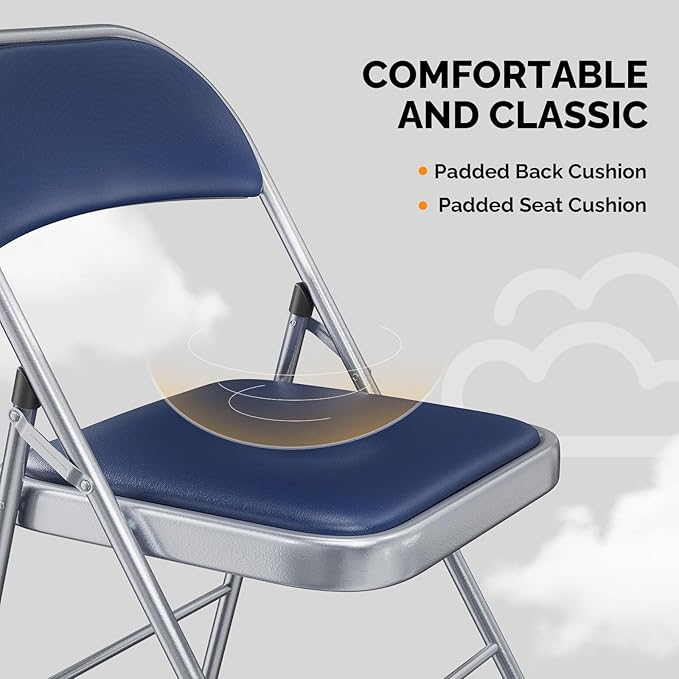 VINGLI 20 Pack Folding Chairs - Image 5