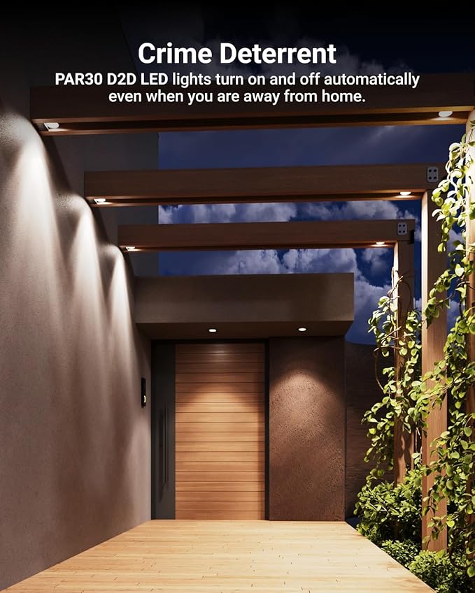 Sunco 24 Pack LED PAR30 Dusk to Dawn Light Bulb - Image 6