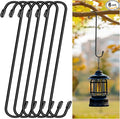6 Pack 12 Inch Large S Hooks for Hanging Plants, Bird House, Kitchenware by Dpyrrhic