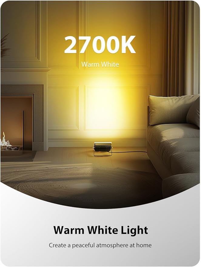 Onforu 2 Pack RGBW LED Flood Light 800W Equivalent, 100W Color Changing - Image 4