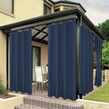 BONZER Outdoor Curtains for Patio Water Resistant Heavy Privacy Light Filtering by Bonzer