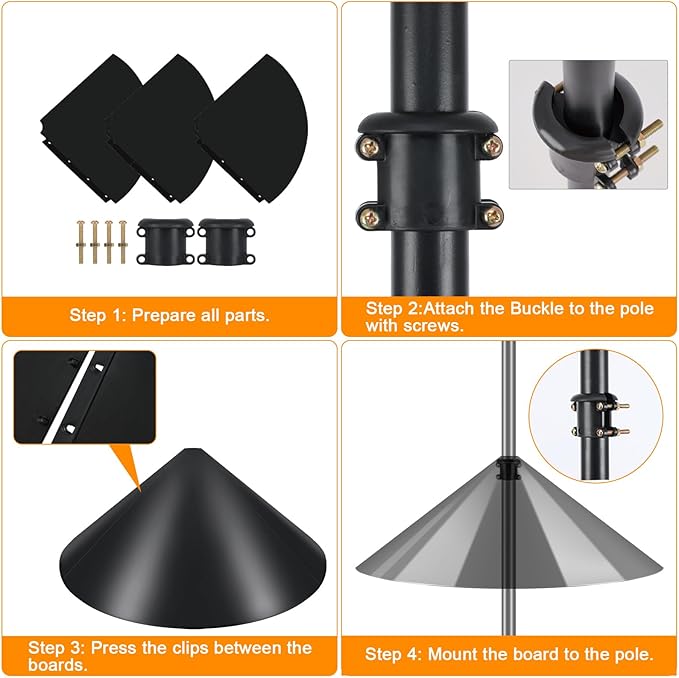 FEED GARDEN Heavy Duty Bird Feeder Pole - Image 6