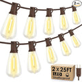 50FT Outdoor String Lights, Patio Lights by Larkvue