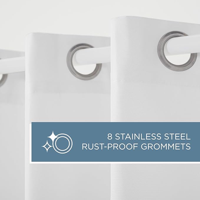 Town & Country Basics Cabana Solid Heavyweight Indoor Outdoor Curtains - Image 11