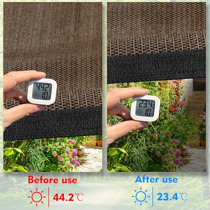 90% Shade Cloth Sun Shade Fabric Privacy Screen Shade Cover - Image 3