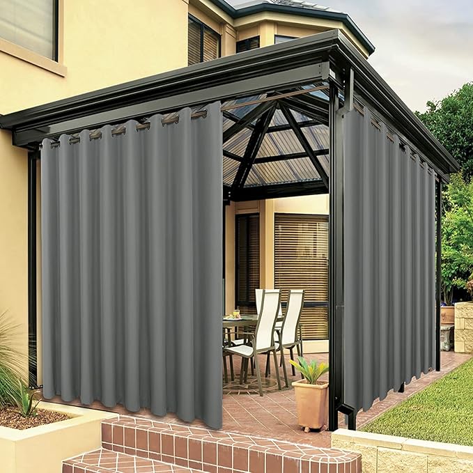 BONZER Waterproof Outdoor Curtains by Bonzer