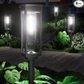6 Pack Solar Pathway Lights Outdoor, Super Brightness IP65 Waterproof Auto by NEWMESSI