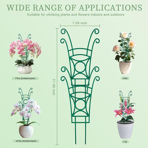 12 Pack Stackable Plant Trellis - Image 2