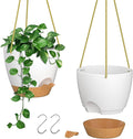 ZMTECH 6.5 Inch Hanging Planters by HighQualityGardeningTools