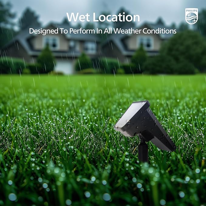 Philips 2 Packs Solar Spot Lights Outdoor Waterproof, 28 LED 7500K Solar - Image 7