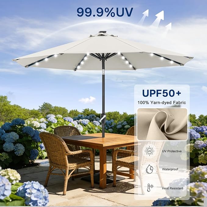 ABCCANOPY Durable Solar Led Patio Umbrellas - Image 5