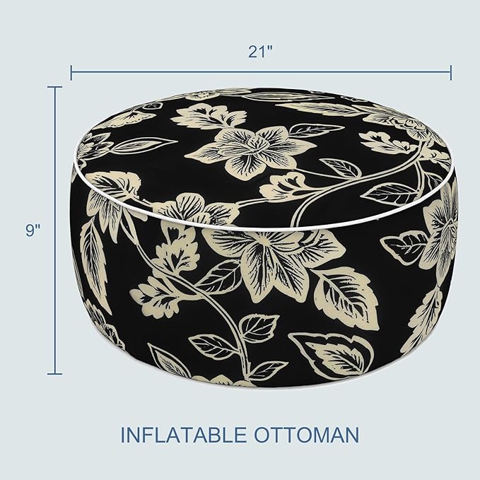 LVTXIII Indoor/Outdoor Inflatable Ottoman - Image 3
