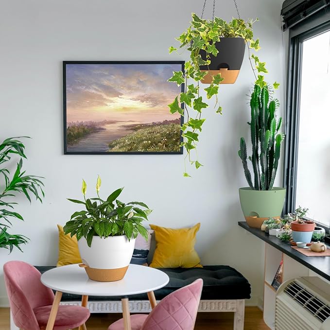 ZMTECH 12 Inch Hanging Planters - Image 4