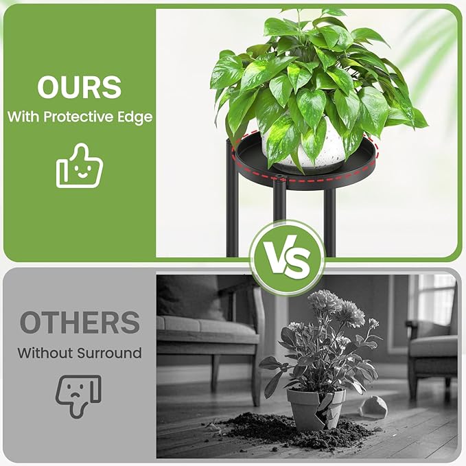 iDavosic.ly 5 Tier Plant Stand Indoor Outdoor, Tiered Corner Multiple Flower - Image 5