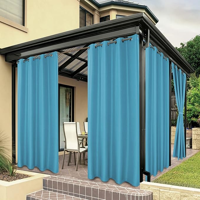 BONZER Waterproof Indoor/Outdoor Curtains by Bonzer