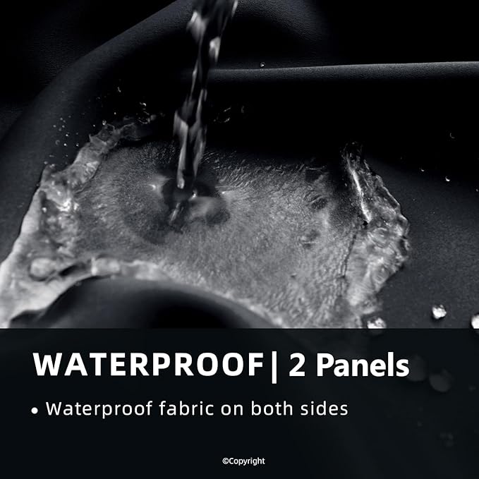 Waterproof Outdoor Curtain W52 x L84 - Image 2