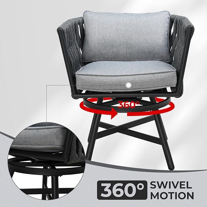 Grand patio 9-Piece Outdoor Dining Set - Image 4