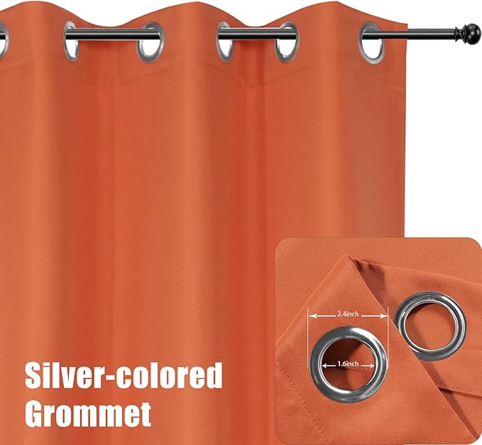 BONZER Extra Wide Waterproof Outdoor Curtains - Image 2