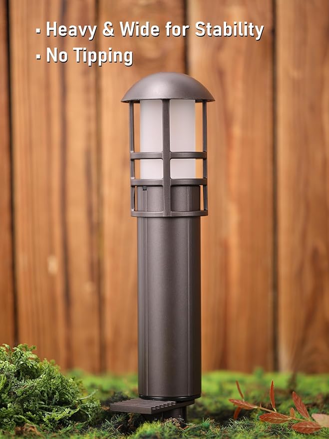 LEONLITE LED Low Voltage Landscape Pathway Lights, 3W 12V AC/DC Path Lighting - Image 5