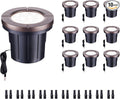 Low Voltage Well Lights LED, Bright 12V Landscape Lights Outdoor IP67 Waterproof by Varmtalys