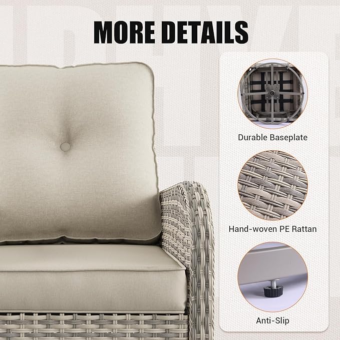 15-Piece Outdoor Patio Furniture Set - Image 7