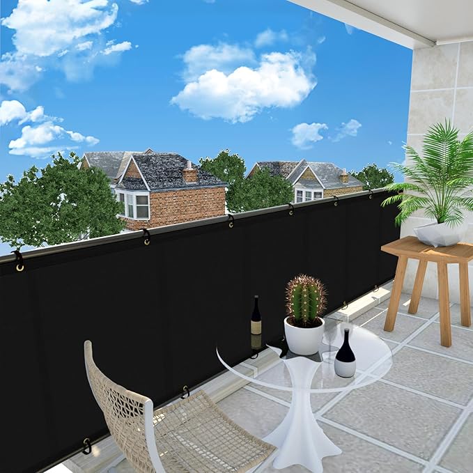 UPGRADE Privacy Screen 3' x 10' Fence Commercial Shade Cover - Image 2