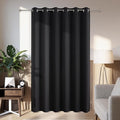 Joydeco Blackout Patio Sliding Door Curtains 96 Inches Long, Grommet Privacy by JOYDECO