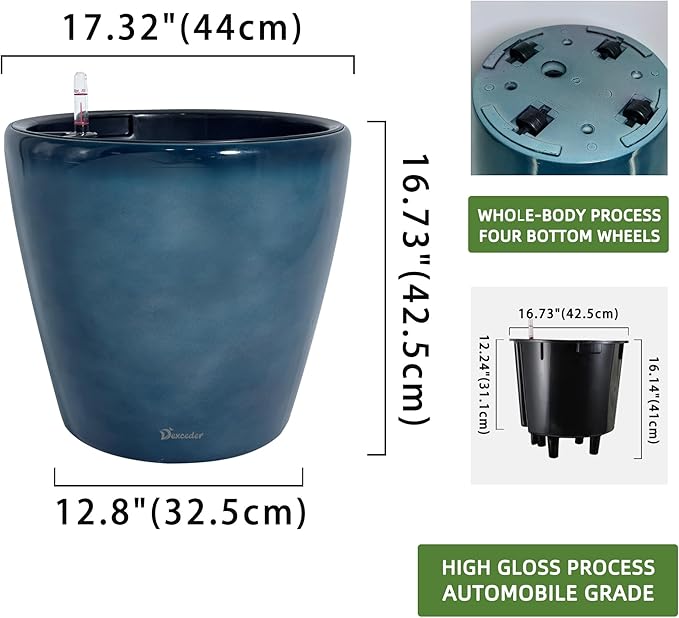 Dexceder 18x17 Self Watering Planter - Image 3