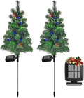 Solar Christmas Tree Garden Stake Lights Waterproof Christmas Decorations Tree by FANFX