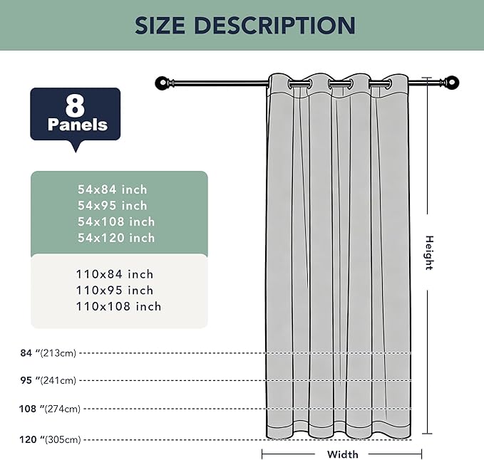 White Outdoor Curtains for Patio Waterproof - Image 7