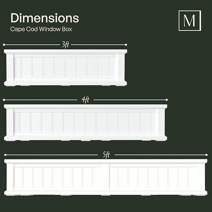 Mayne Cape Cod 4ft Window Box - Image 8