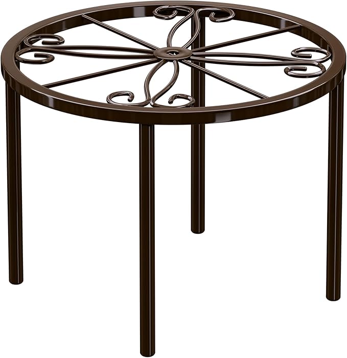 1 PCS Plant Stand, -Heavy Duty Metal Stand Decorates Plants, Anti-Rust Flower by BUSSDIS