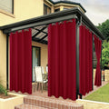 BONZER Outdoor Curtains for Patio Waterproof Thick Privacy Grommet Light by Bonzer