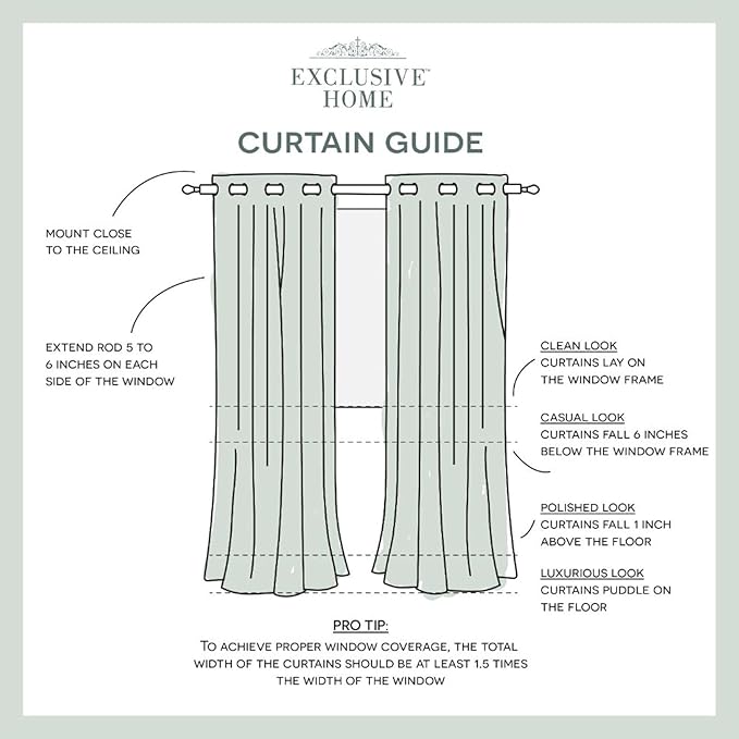 Exclusive Home Cabana Solid Indoor/Outdoor Light Filtering Hook-and-Loop Tab - Image 11