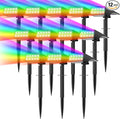 Solar Spot Lights Outdoor Color Changing, Christmas Landscape Spotlights by WENATY