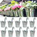 LaLaGreen Fence Planters for Outdoor Plants Railing Planter Metal Herb Garden by L%C3%A1L%C3%A1Green