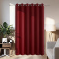 Joydeco Blackout Patio Sliding Door Curtains 84 Inches Long, Grommet Privacy by JOYDECO