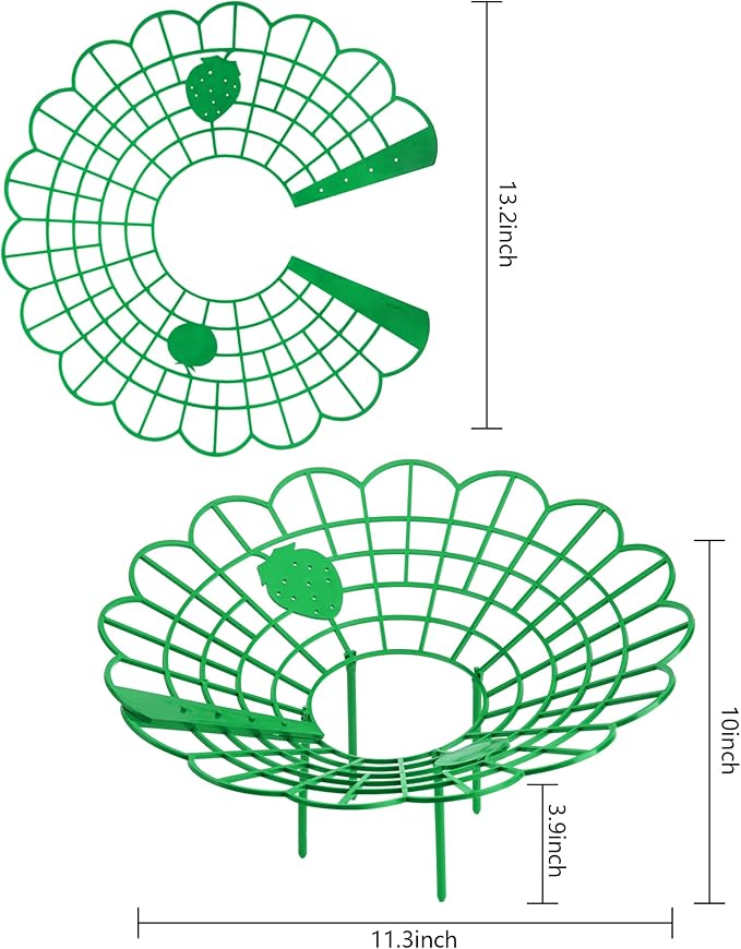 Iceyyyy 15 Pack Strawberry Plant Stand Supports-Strawberry Plant Support Stand - Image 4