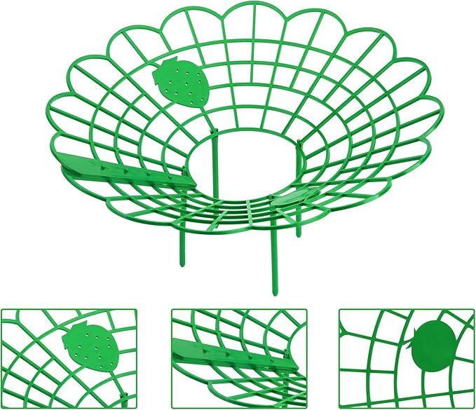 Iceyyyy 6 Pack Strawberry Plant Stand Supports-Strawberry Plant Support Stand - Image 2