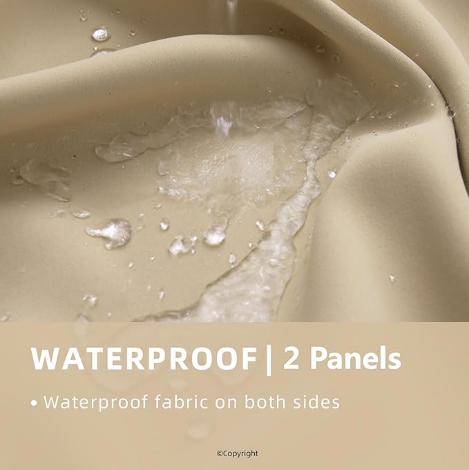 DIVA EN CAMINO DEC Waterproof Outdoor Curtain W105 x L84 - Image 2