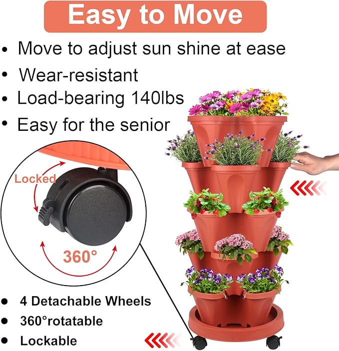 DUNCHATY Stackable Planter - Image 3