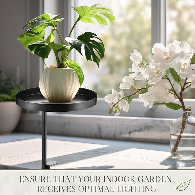 4 Pcs Window Sill Plant Shelf 5.7''D x 12.4''H Adjustable Window Shelf - Image 4